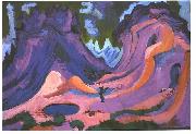 Ernst Ludwig Kirchner The Amselfluh